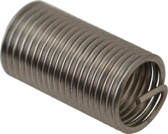 Recoil - 3/8-24 UNF, 0.938" OAL, Free Running Helical Insert - 19-1/8 Free Coils, Tanged, Stainless Steel, Bright Finish, 2-1/2D Insert Length - A1 Tooling