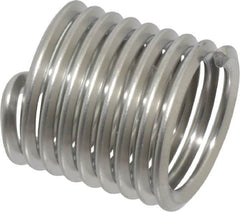 Recoil - 5/8-11 UNC, 0.938" OAL, Free Running Helical Insert - 8-1/2 Free Coils, Tanged, Stainless Steel, 1-1/2D Insert Length - Exact Industrial Supply