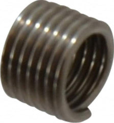 Recoil - M3.5x0.60 Metric Coarse, 5.3" OAL, Free Running Helical Insert - 6-3/8 Free Coils, Tanged, Stainless Steel, 1-1/2D Insert Length - A1 Tooling