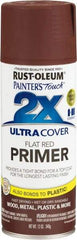 Rust-Oleum - 12 oz Red Aerosol Primer - 10 to 12 Sq Ft Coverage, Interior/Exterior - A1 Tooling