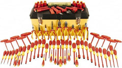 Wiha - 80 Piece Insulated Hand Tool Set - Comes in Molded Case - A1 Tooling