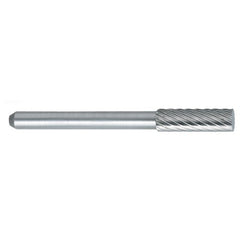 ‎SG-53 -3/16 × 1/2 LOC × 1/8 Shank × 1-1/2 OAL Pointed Tree Carbide Medium Right Hand Spiral Burr - A1 Tooling