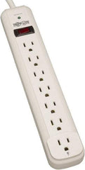 Tripp-Lite - 7 Outlets, 120 VAC15 Amps, 6' Cord, Power Outlet Strip - Floor, Keyhole Mount, 5-15 NEMA Configuration, 11.69" Strip - A1 Tooling