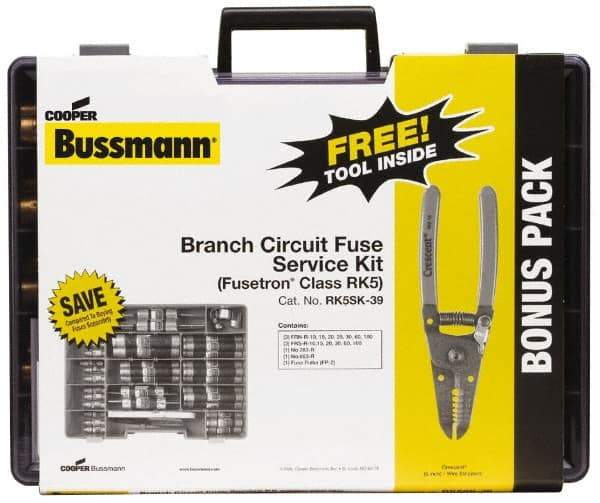 Cooper Bussmann - RK5 Class, 250/600 VAC/VDC, Fuse Service Kit - 100 Amps - A1 Tooling