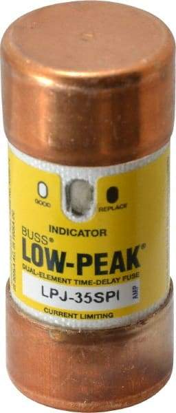 Cooper Bussmann - 300 VDC, 600 VAC, 35 Amp, Time Delay General Purpose Fuse - Fuse Holder Mount, 2-3/8" OAL, 100 at DC, 300 at AC (RMS) kA Rating, 1-1/16" Diam - A1 Tooling