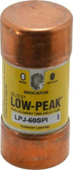 Cooper Bussmann - 300 VDC, 600 VAC, 60 Amp, Time Delay General Purpose Fuse - Fuse Holder Mount, 2-3/8" OAL, 100 at DC, 300 at AC (RMS) kA Rating, 1-1/16" Diam - A1 Tooling