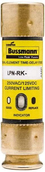 Cooper Bussmann - 125 VDC, 250 VAC, 40 Amp, Time Delay General Purpose Fuse - Fuse Holder Mount, 76.2mm OAL, 100 at DC, 300 at AC (RMS) kA Rating, 13/16" Diam - A1 Tooling