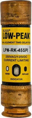 Cooper Bussmann - 125 VDC, 250 VAC, 45 Amp, Time Delay General Purpose Fuse - Fuse Holder Mount, 76.2mm OAL, 100 at DC, 300 at AC (RMS) kA Rating, 13/16" Diam - A1 Tooling