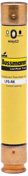 Cooper Bussmann - 300 VDC, 600 VAC, 50 Amp, Time Delay General Purpose Fuse - Fuse Holder Mount, 5-1/2" OAL, 100 at DC, 300 at AC (RMS) kA Rating, 27mm Diam - A1 Tooling