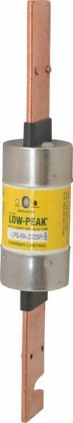 Cooper Bussmann - 300 VDC, 600 VAC, 200 Amp, Time Delay General Purpose Fuse - Bolt-on Mount, 9-5/8" OAL, 100 at DC, 300 at AC (RMS) kA Rating, 1-39/64" Diam - A1 Tooling