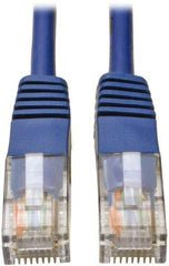 Tripp-Lite - Cat5e, 24 AWG, 8 Wires, 550 MHz, Unshielded Network & Ethernet Cable - Blue, PVC, 100' OAL - A1 Tooling