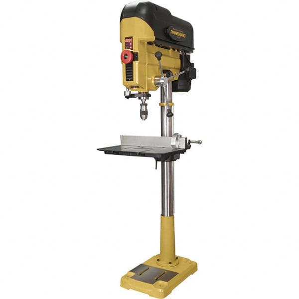 Powermatic - 6" Swing, Variable Speed Pulley Drill Press - Variable Speed, 1 hp, Single Phase - A1 Tooling