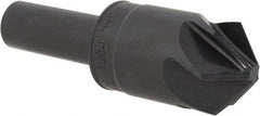 M.A. Ford - 7/8" Head Diam, 1/2" Shank Diam, 6 Flute 100° High Speed Steel Countersink - A1 Tooling