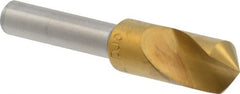 M.A. Ford - 3/8" Head Diam, 1/4" Shank Diam, 1 Flute 100° High Speed Steel Countersink - A1 Tooling