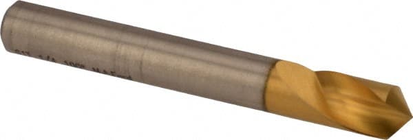 M.A. Ford - 1/4" Head Diam, 1/4" Shank Diam, 1 Flute 100° High Speed Steel Countersink - A1 Tooling