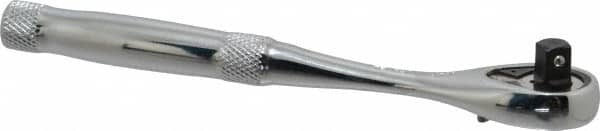 Proto - 1/4" Drive Pear Head Ratchet - Chrome Finish, 5-3/4" OAL, 45 Gear Teeth, Full Polished Handle, Standard Head - A1 Tooling