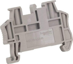 Schneider Electric - 48.5mm Long, Terminal Block End Stop - Use with NYST Terminal Blocks - A1 Tooling