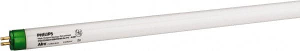 Philips - 44 Watt Fluorescent Tubular Medium Bi-Pin Lamp - 4,100°K Color Temp, 4,520 Lumens, T5, 35,000 hr Avg Life - A1 Tooling