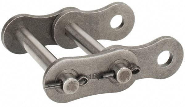 U.S. Tsubaki - 1" Pitch, ANSI 80-2, Cottered Roller Chain Connecting Link - For Use with Double Strand Chain - A1 Tooling