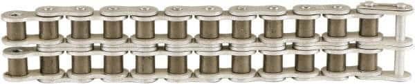 U.S. Tsubaki - 1/2" Pitch, ANSI 40-2, Spring Type Roller Chain Connecting Link - For Use with Double Strand Chain - A1 Tooling