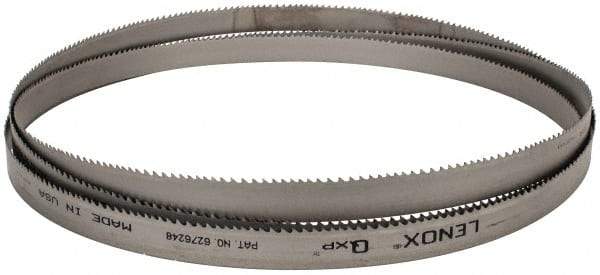 Lenox - 4 to 6 TPI, 13' 6" Long x 1" Wide x 0.035" Thick, Welded Band Saw Blade - Bi-Metal, Toothed Edge, Raker Tooth Set, Flexible Back, Contour Cutting - A1 Tooling