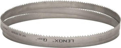 Lenox - 3 to 4 TPI, 11' 6" Long x 1" Wide x 0.035" Thick, Welded Band Saw Blade - Bi-Metal, Toothed Edge, Raker Tooth Set, Flexible Back, Contour Cutting - A1 Tooling