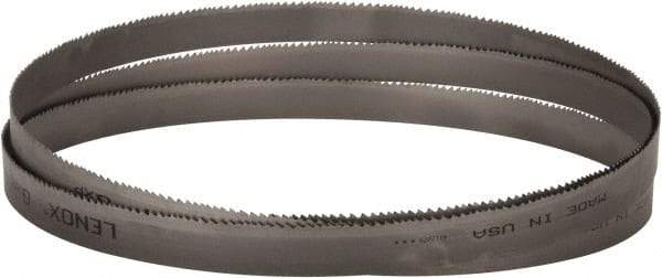 Lenox - 5 to 8 TPI, 11' Long x 1" Wide x 0.035" Thick, Welded Band Saw Blade - Bi-Metal, Toothed Edge, Raker Tooth Set, Flexible Back, Contour Cutting - A1 Tooling