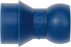 Loc-Line - 1/4" Hose ID, Male to Male Coolant Hose Lathe Adapter - Unthreaded, For Loc-Line Modular Hose Systems - A1 Tooling