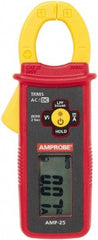 Amprobe - AMP-25, CAT III, Digital True RMS Clamp Meter with 0.9843" Clamp On Jaws - 300 AC/DC Amps, Measures Current - A1 Tooling