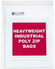 C-LINE - 1-1/2" Long x 14" Wide x 10-1/4" High, 0.004 mil Thick, Self Seal Antistatic Poly Bag - Clear, Heavyweight Grade - A1 Tooling