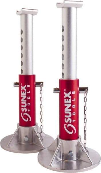 Sunex Tools - 6,000 Lb Capacity Jack Stand - 10.6 to 15.4" High - A1 Tooling