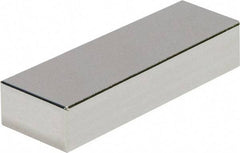 Mag-Mate - 1-1/2" Long x 1-1/2" Wide x 3/16" High, 35 Poles, Rectangular Neodymium Rare Earth Holding Magnet - 31.5 Lb Average & 62.1 Lb Max Pull Force, 180°F Max Operating Temp - A1 Tooling