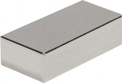 Mag-Mate - 1" Long x 1/2" Wide x 1/8" High, 11 Poles, Rectangular Neodymium Rare Earth Holding Magnet - 8.6 Lb Average & 17.1 Lb Max Pull Force, 180°F Max Operating Temp - A1 Tooling