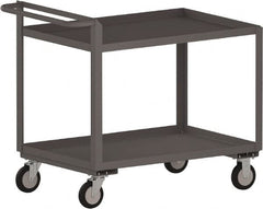 Jamco - 1,200 Lb Capacity, 30" Wide x 36" Long x 30" High Standard Utility Cart - 2 Shelf, Steel - A1 Tooling