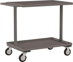 Jamco - 1,200 Lb Capacity, 36" Wide x 18" Long x 39" High Service Cart - 2 Shelf, Steel - A1 Tooling