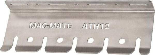 Mag-Mate - 4" Projection, 302 Stainless Steel Air Tool Holder Rack - 12" OAL - A1 Tooling