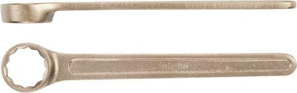 Ampco - 67mm 12 Point Box Wrench - Single End, Aluminum Bronze, Plain Finish - A1 Tooling