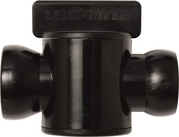 Loc-Line - 10 Piece, 3/4" ID Coolant Hose In-Line Check Valve - Female to Ball Connection, Acetal Copolymer Body, Unthreaded, Use with Loc-Line Modular Hose Systems - A1 Tooling