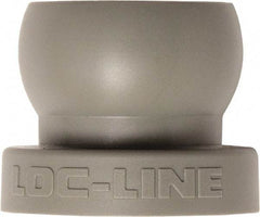 Loc-Line - 1/2" Hose Inside Diam, Coolant Hose Fixed Mount - for Use with Loc-Line Modular Hose System, 20 Pieces - A1 Tooling