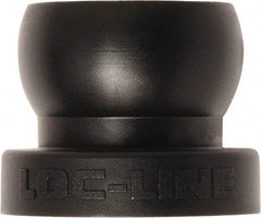 Loc-Line - 1/2" Hose Inside Diam, Coolant Hose Fixed Mount - for Use with Loc-Line Modular Hose System, 20 Pieces - A1 Tooling