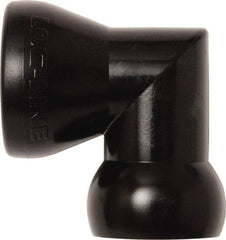 Loc-Line - 1/2" Hose Inside Diam, Coolant Hose Elbow - For Use with Loc-Line Modular Hose System, 20 Pieces - A1 Tooling