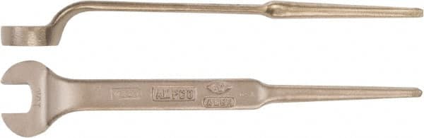 Ampco - 20mm Nonsparking Standard Spud Handle Open End Wrench - Single End, Plain Finish - A1 Tooling