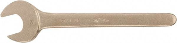 Ampco - 5/16" Nonsparking Standard Open End Wrench - Single End, Plain Finish - A1 Tooling