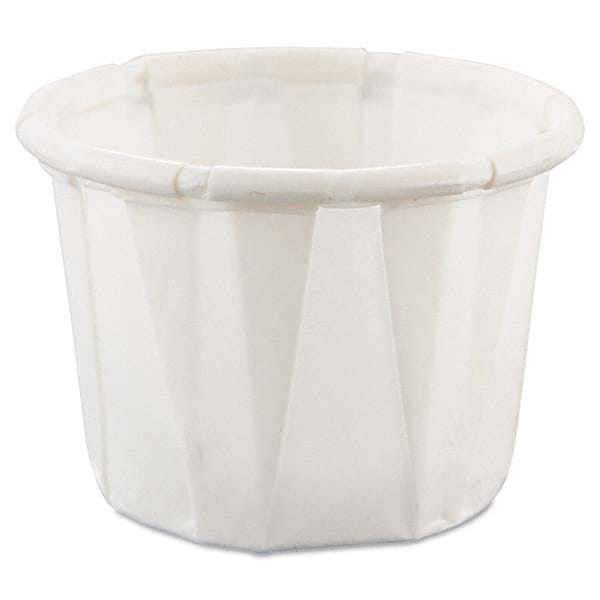 DART - Paper Portion Cups, .5 oz, White, 250/Bag, 20 Bags/Carton - A1 Tooling