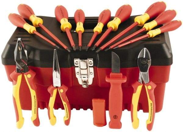 Wiha - 12 Piece Insulated Hand Tool Set - Comes in Molded Case - A1 Tooling