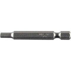 Wiha - 4mm Power Bit - 2-3/4" OAL - A1 Tooling