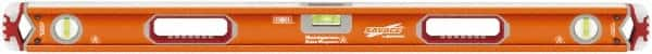 SAVAGE by SWANSON - Magnetic 36" Long 3 Vial Box Beam Level - Aluminum, Orange - A1 Tooling