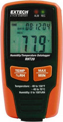 Extech - -40 to 158°F, 0 to 100% Humidity Range, Temp Recorder - A1 Tooling