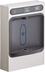 Halsey Taylor - 8 GPH Cooling Capacity Surface Mount Water Cooler & Fountain - Bottle Filling, 20 to 105 psi, 0.20 hp, Stainless Steel - A1 Tooling