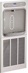 ELKAY - 8 GPH Cooling Capacity Barrier Free Wall Mounted Water Cooler & Fountain - In-Wall, 20 to 105 psi, 0.20 hp, Stainless Steel - A1 Tooling